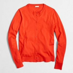 J.Crew Red Caryn Cardigan Size XS
